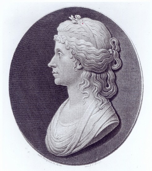 Angelica Kauffman; engraved by J.F Bause from (after) German School
