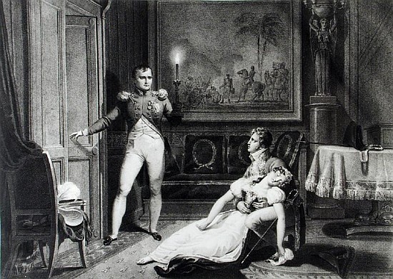 The Divorce of Napoleon I (1769-1821) and Josephine Tascher de la Pagerie (1763-1814) 30th November  from (after) Charles Abraham Chasselat
