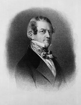 Christian Friedrich, Baron Stockmar; engraved by Thomas Fairland