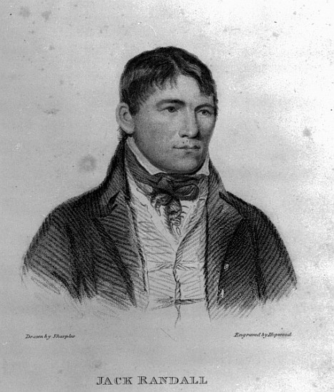 Jack Randall; engraved by Hopwood from (after) George Sharples