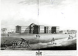 South East View of the New Government House, Calcutta from (after) James Moffat