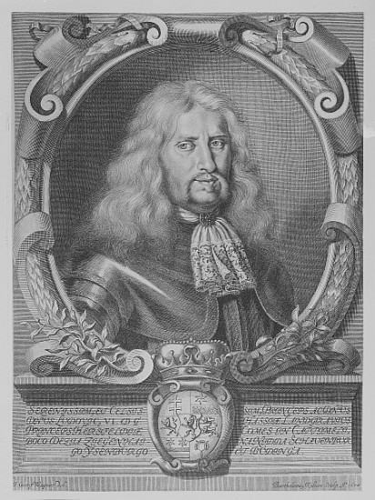 Ludwig VI, Landgrave of Hesse-Darmstadt; engraved by Bartholomaus Kilian II from (after) Johann Georg Wagner
