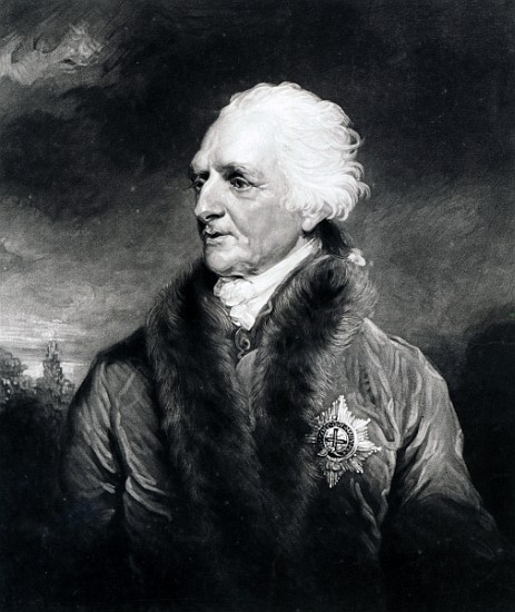 Augustus Henry Fitzroy, 3rd Duke of Grafton; engraved by C. Turner from (after) John Hoppner
