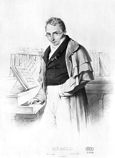 Ferdinand Herold (1791-1833) from (after) Louis Dupre