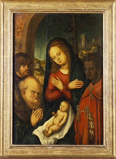 The Adoration of the Kings from (after) Lucas the Elder Cranach