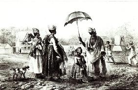 Negroes Traders with Children, from ''Voyage a Surinam'',1839
