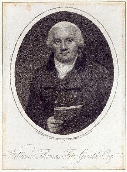 William Thomas Fitzgerald; engraved by William Ridley from (after) Samuel Drummond