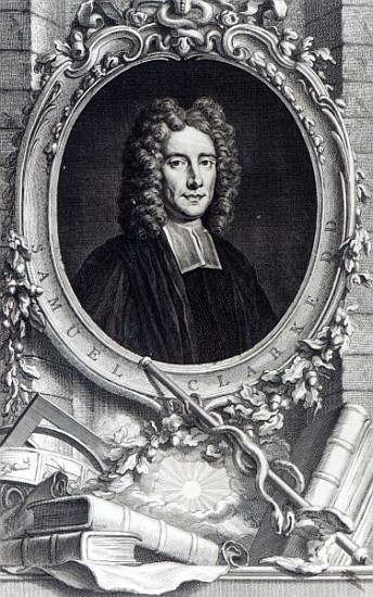 Samuel Clarke; engraved by Jacobus Houbraken, c.1737-48 from (after) Thomas Gibson