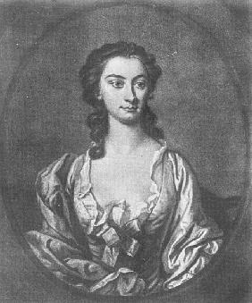 Portrait of Mrs Cibber (1714-66), actress and singer; engraved by John Faber (1684-1756)