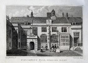 Pensioner''s Hall, Charter House; engraved by John Rogers