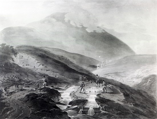 Gold Mines, County of Wicklow; engraved by John Bluck from (after) Thomas Sautelle Roberts