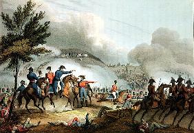 Battle of Salamanca, 22nd July 1812, etched J. Clarke, colouredM. Dubourg