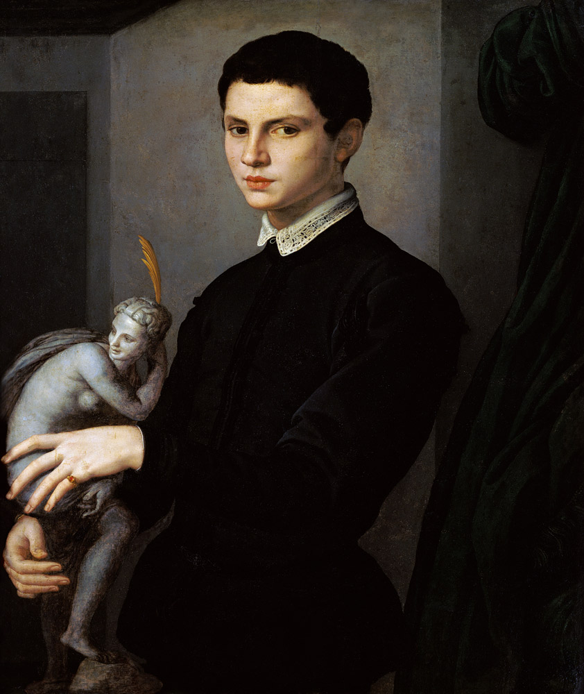 Bildnis eines jungen Bildhauers. from Agnolo Bronzino