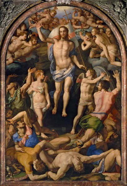 A.Bronzino / Resurrection of Christ /C16 from Agnolo Bronzino