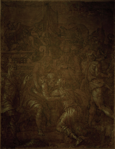 A.Bronzino, Joseph empfängt Jakob from Agnolo Bronzino