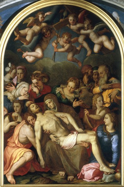 A.Bronzino, Mourning of Christ from Agnolo Bronzino