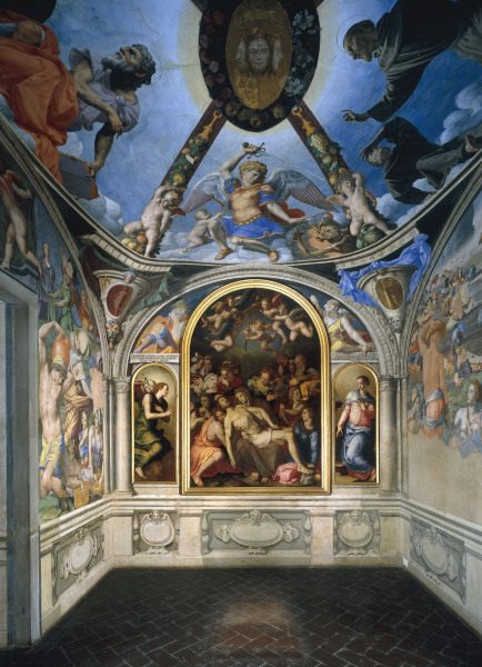 Florence, Pal.Vecchio, Capella Eleonora from Agnolo Bronzino
