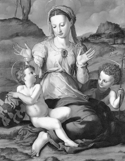 Madonna and Child with Saint John from Agnolo Bronzino