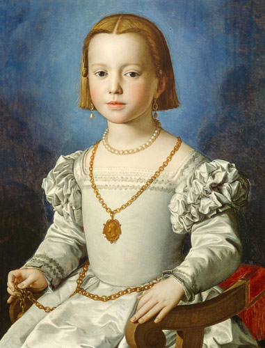 Portrait of Isabella de' Medici (1542-76) from Agnolo Bronzino
