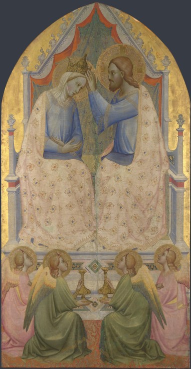 The Coronation of the Virgin from Agnolo Gaddi