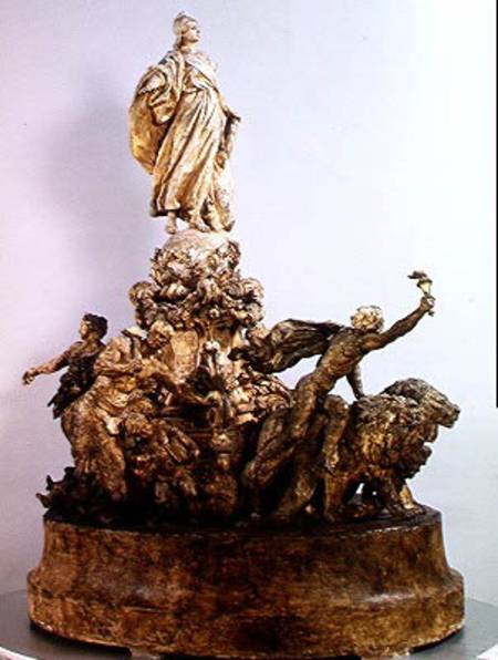 Study for The Triumph of the Republic from Aime Jules Dalou