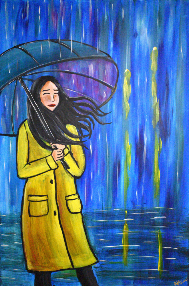 Der gelbe Regenmantel 3 from Aisha Haider
