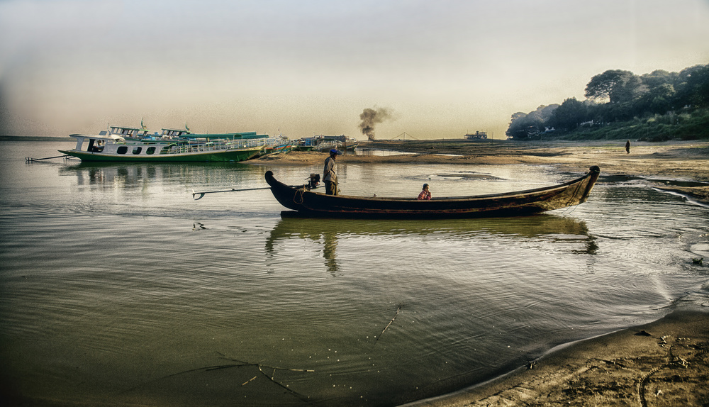 der Fluss Myanmar from Alain Mazalrey