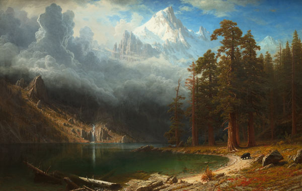 Mount Corcoran from Albert Bierstadt