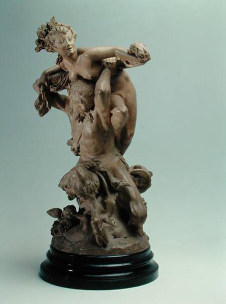 Satyr and Bacchante from Albert-Ernest Carrier-Belleuse
