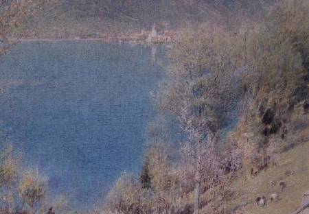 Witznan, Lake Lucerne from Albert Goodwin