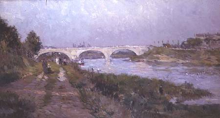 The Bridge over the Marne at Charenton from Albert Lebourg