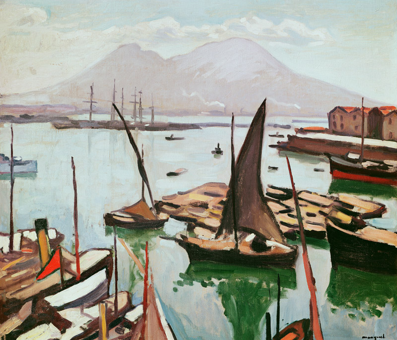 The Port of Naples from Albert Marquet