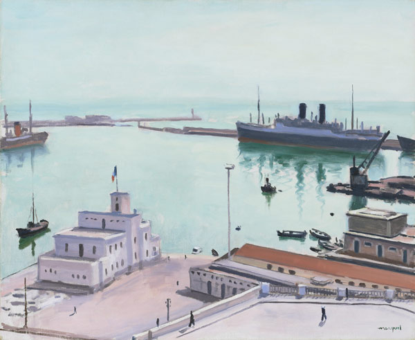 Port d'Alger (La Douane ou l'Amirauté) from Albert Marquet