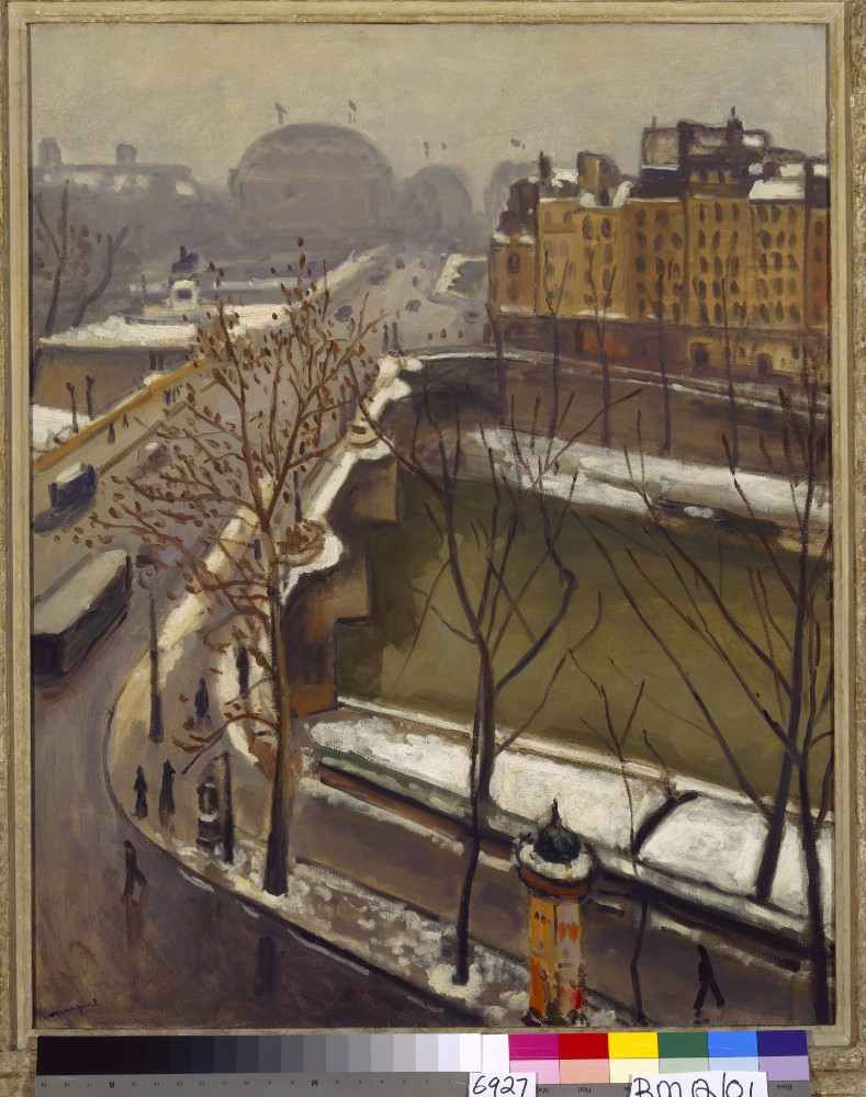 The Pont Neuf in the Snow, late 1920s from Albert Marquet