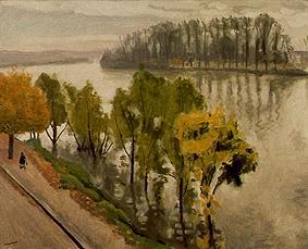 La Seine a la Frette en automne from Albert Marquet