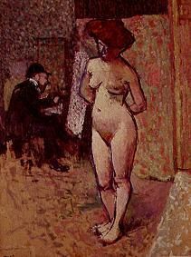 Matisse beim Malen im Atelier from Albert Marquet