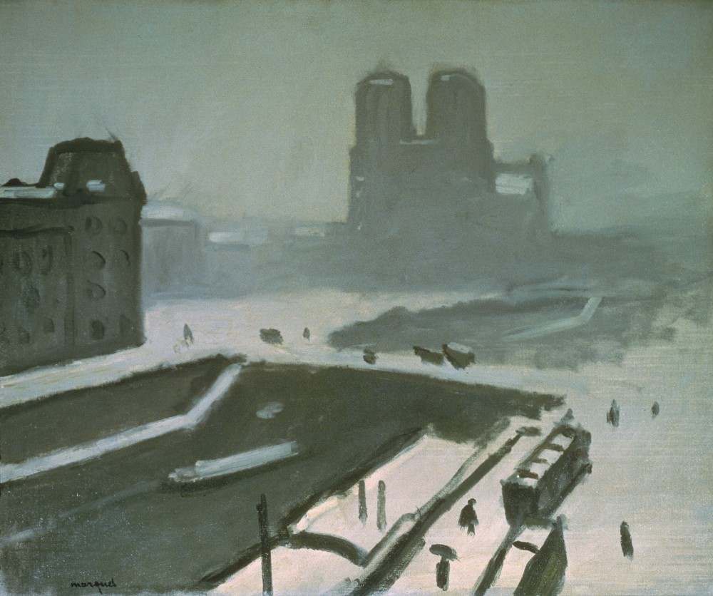 Notre Dame in Winter from Albert Marquet