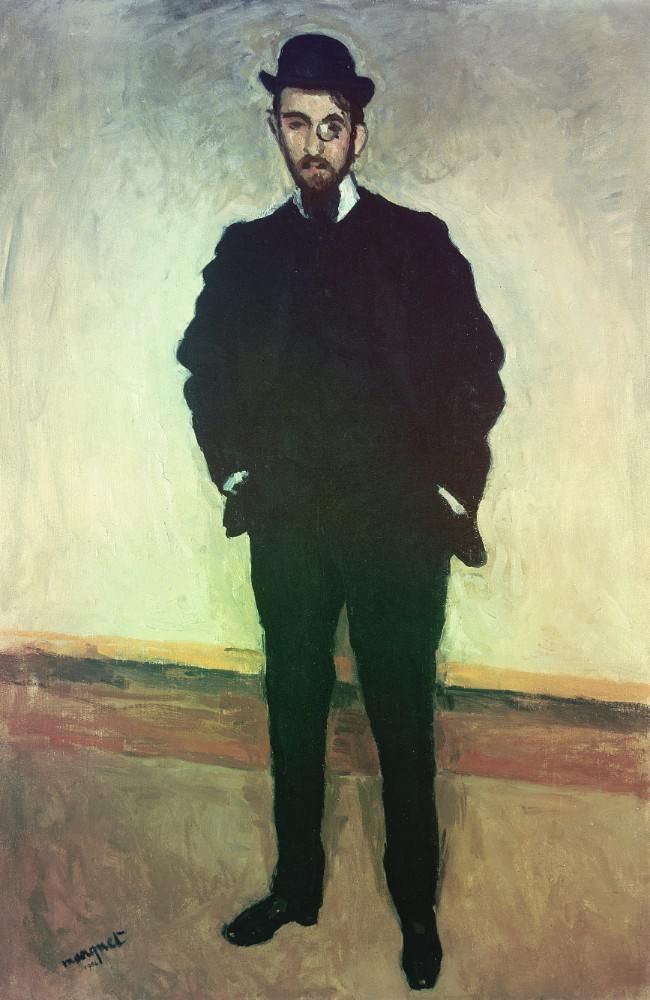 Portrait of Andre Rouveyre from Albert Marquet