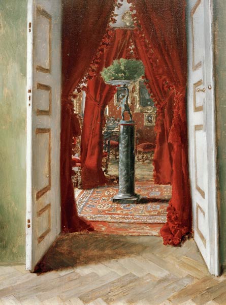 The Red Room from Albert von Keller