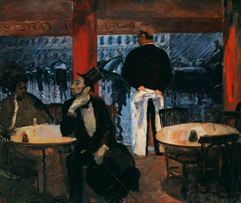 Pariser Restaurant. from Albert Weisgerber