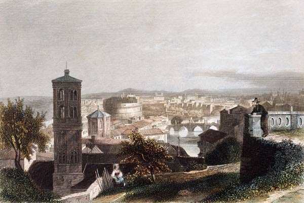 Rome , View from Albert Henry Payne