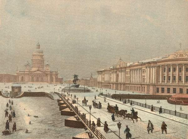 St. Petersburg , Winter Palace from Albert Henry Payne