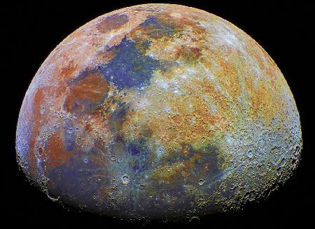 Mineralischer Mond