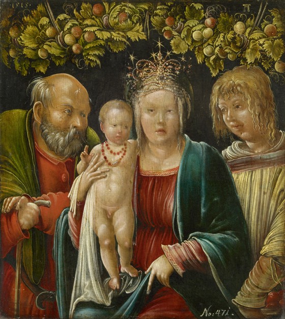 The Holy Family with Saint Agapitus from Albrecht Altdorfer