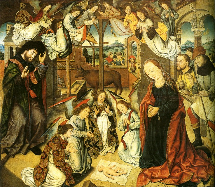 The Adoration of the Shepherds from Albrecht Bouts