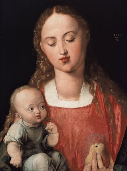 Die Jungfrau mit dem Kind (Die Jungfrau mit der Birne) from Albrecht Dürer