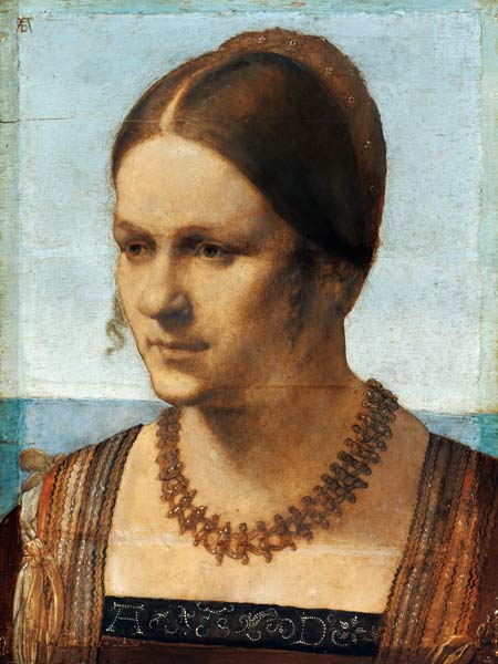 Bildnis einer jungen Venezianerin from Albrecht Dürer