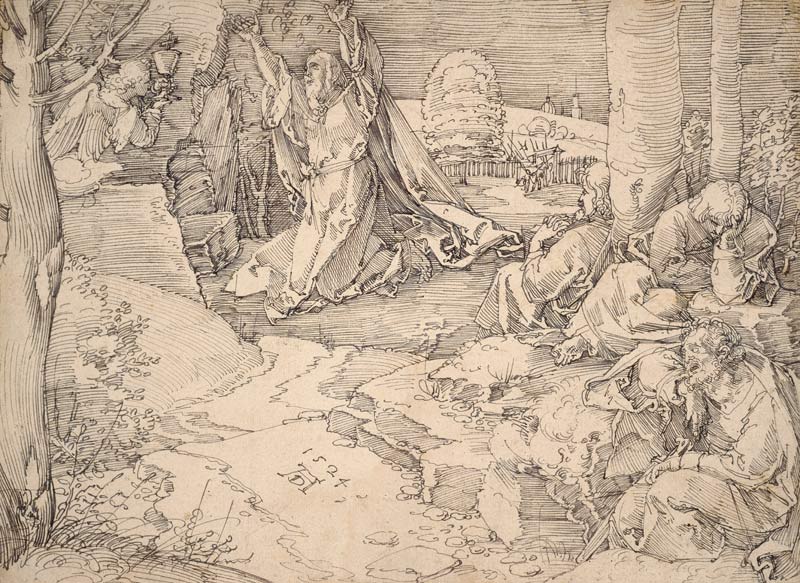 Christus am Ölberg from Albrecht Dürer