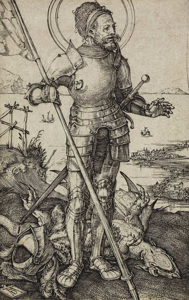 Der heilige Georg zu Fuß from Albrecht Dürer