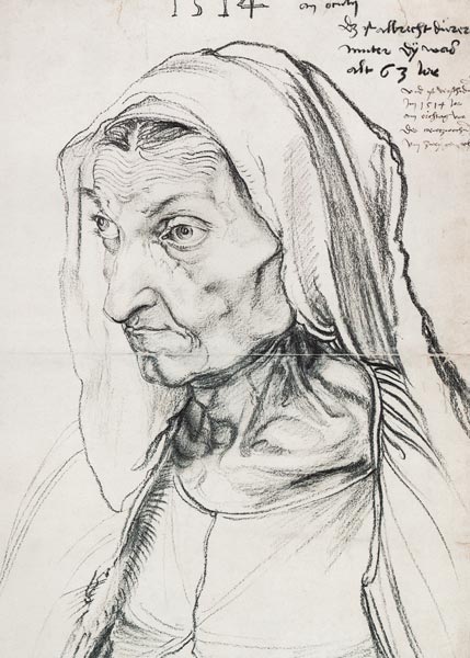 Dürers Mutter from Albrecht Dürer